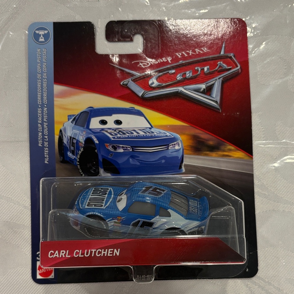 IN BOX Disney Pixar Cars Carl Clutchen Diecast Car Toy
